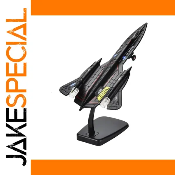 SR-71 Blackbird Model Aircraft with Lights