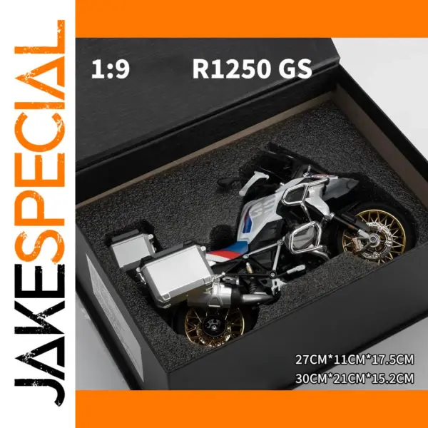 1:9 BMW R1250 GS Alloy Motorcycle Model