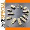 1Set 15 Military Support Vehicles 1/350 Scale