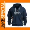 Men's Casual Zipper Hoodie with Pockets