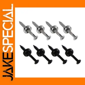 4pcs Metal Guitar Neck Joint Ferrules Set