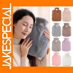 2000ml Plush Hot Water Bottle Cover