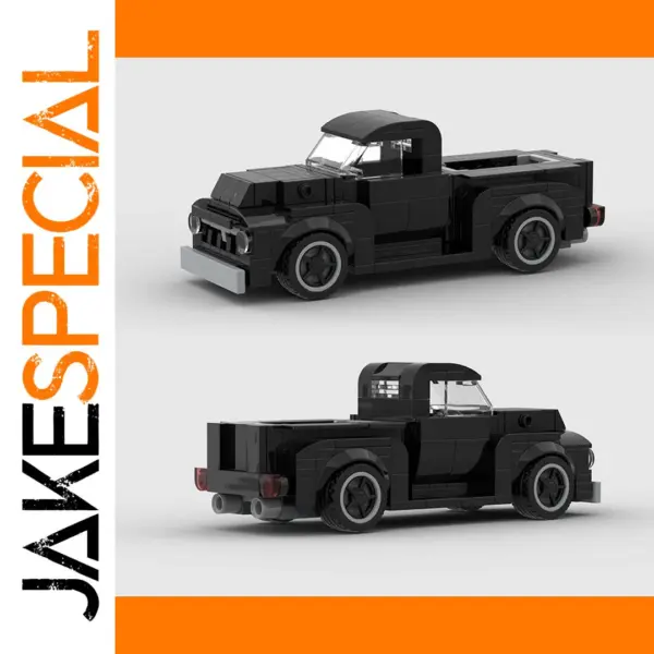 Pickup Truck Mini Building Blocks Set 196PCS
