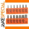 14-Piece Torx Bit Set with Adapter