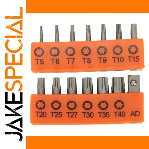 14-Piece Torx Bit Set with Adapter