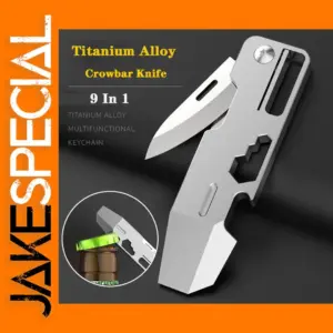 9-in-1 Titanium Alloy EDC Outdoor Tool