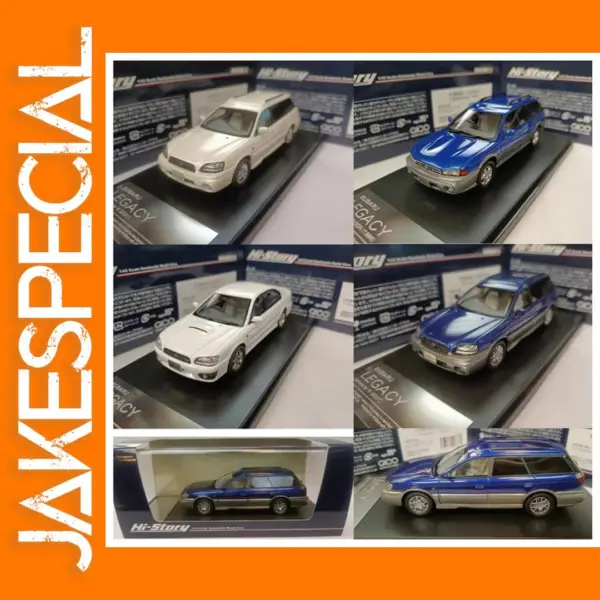 1/43 Subaru Legacy Lancaster 6 Resin Model