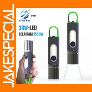 High Power 30W LED Waterproof Flashlight
