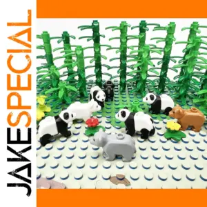 Lesser Panda Animal MOC Building Blocks Set