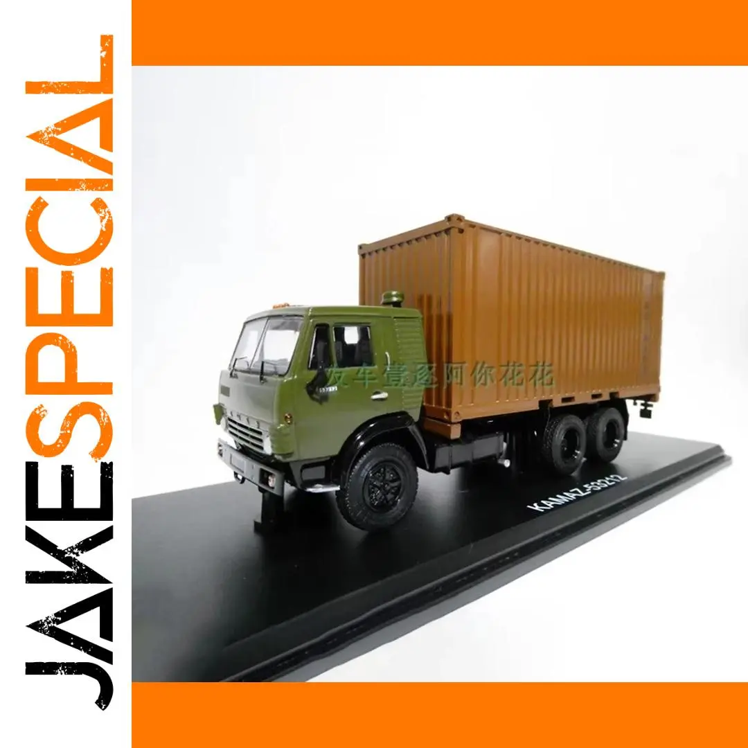 Diecast KAMAZ-53212 Container Truck Model 1:43 Collection 1 Diecast KAMAZ-53212 Container Truck Model 1:43 Collection