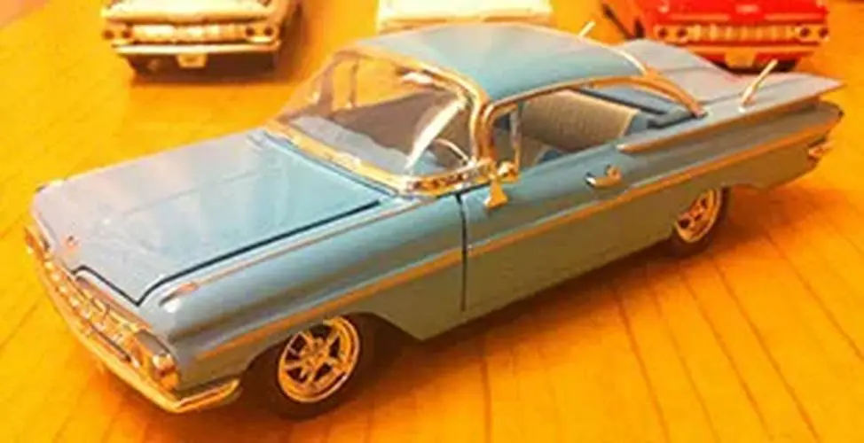 Diecast Alloy 1/32 1959 Impala Model Car 9 Diecast Alloy 1/32 1959 Impala Model Car - Image 9