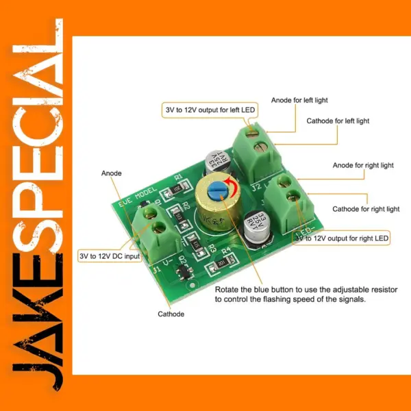 Evemodel PCB006 Circuit Board for Flashing Lights