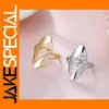 Trendy Stainless Steel Geometric Rings for Women