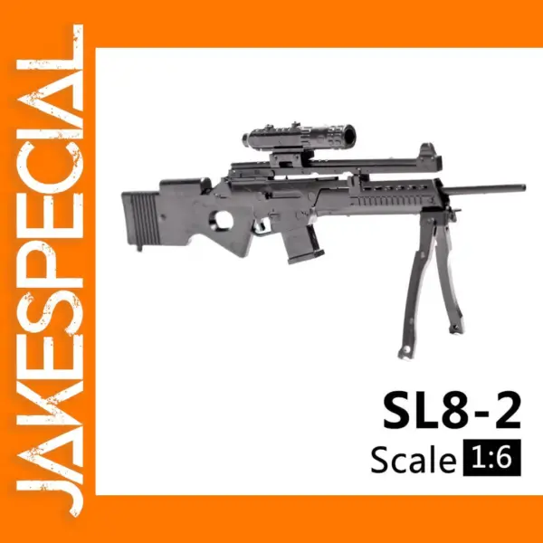 1/6 Scale HK SL8 Assault Rifle Model for Figures