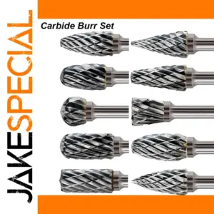 Tungsten Carbide Burr Set for Rotary Tools
