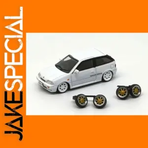 1/64 Scale Suzuki Swift GTi White Diecast Model