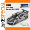 Bburago 1:43 Scale Porsche 911 GT2 RS Model