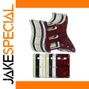 Guitar Pickguard Set SSH with Back Plate & Screws