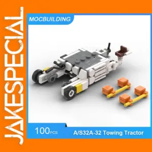 A/S32A-32 Towing Tractor Model 1:32 Scale Set