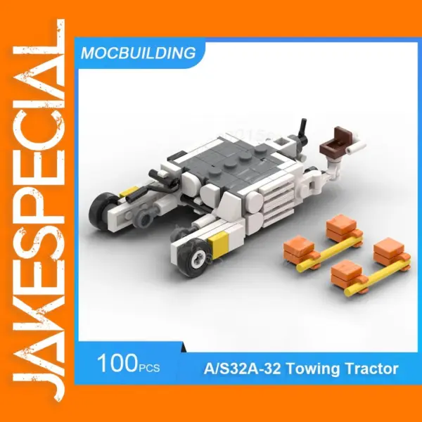 A/S32A-32 Towing Tractor Model 1:32 Scale Set