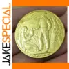 Replica 1940 Romania 12 Ducat Coin Carol II Gold Copy 41mm