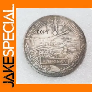 WWII Commemorative Replica Medal 50MM