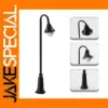 10pcs HO Scale Vintage Metal Lamp Posts
