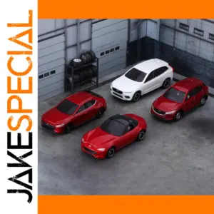 Mazda MX5 Mazda3 Volvo XC60 Alloy Miniature Car Model