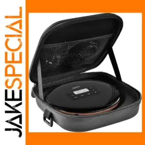 Portable CD Player Carrying Case with Pocket