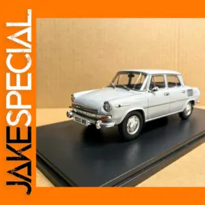 Diecast 1:24 SKODA 1000 MB Car Model Toy Collectible