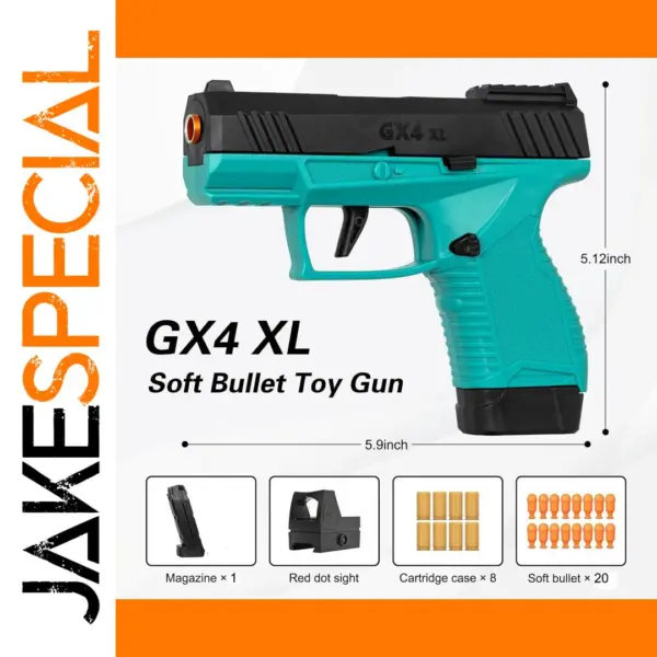 Mini Gx4 Toy Gun with Soft Bullets
