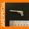 1/6 Scale Alloy Mauser Walther Pistol Model