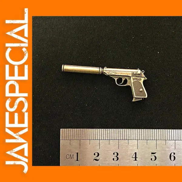 1/6 Scale Alloy Mauser Walther Pistol Model