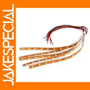 5pcs 12-LED Flexible Light Strips 20cm