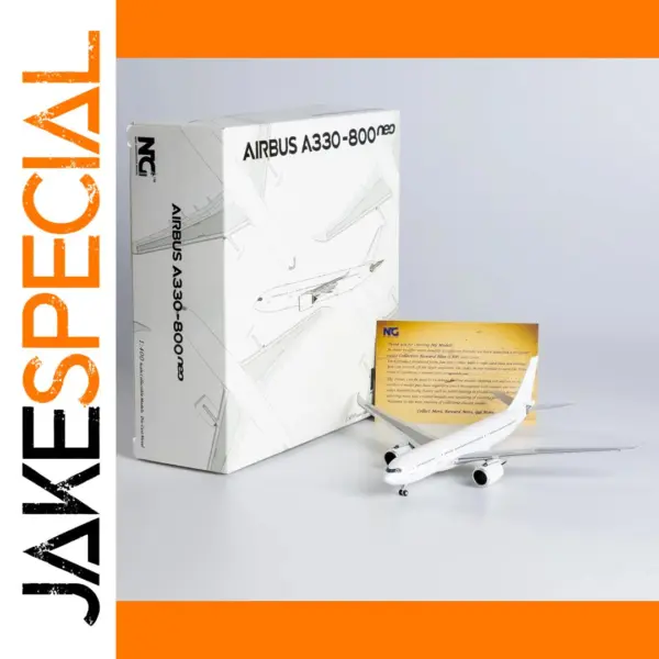 67000 Alloy Airbus A330-800 Neo Diecast Model