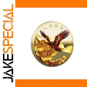 Chinese Eagle Mascot Commemorative Coin Collection