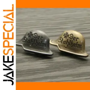 Trendy Zinc Alloy Helmet Emblem Brooch