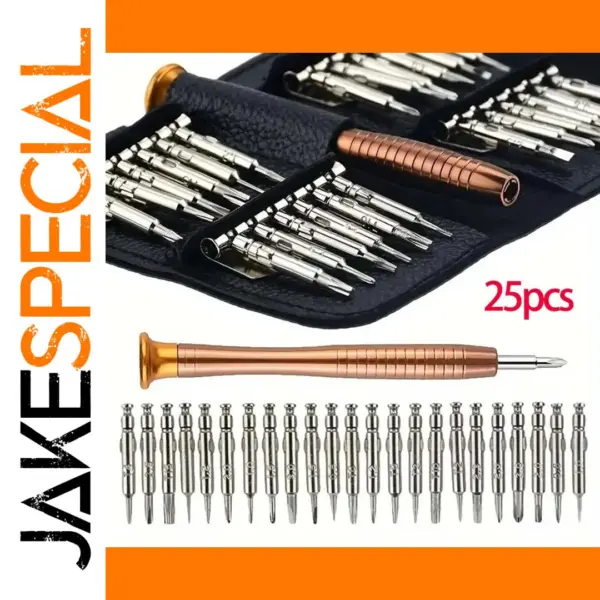 Mini Precision Screwdriver Set 25 in 1 for Mobile Phones