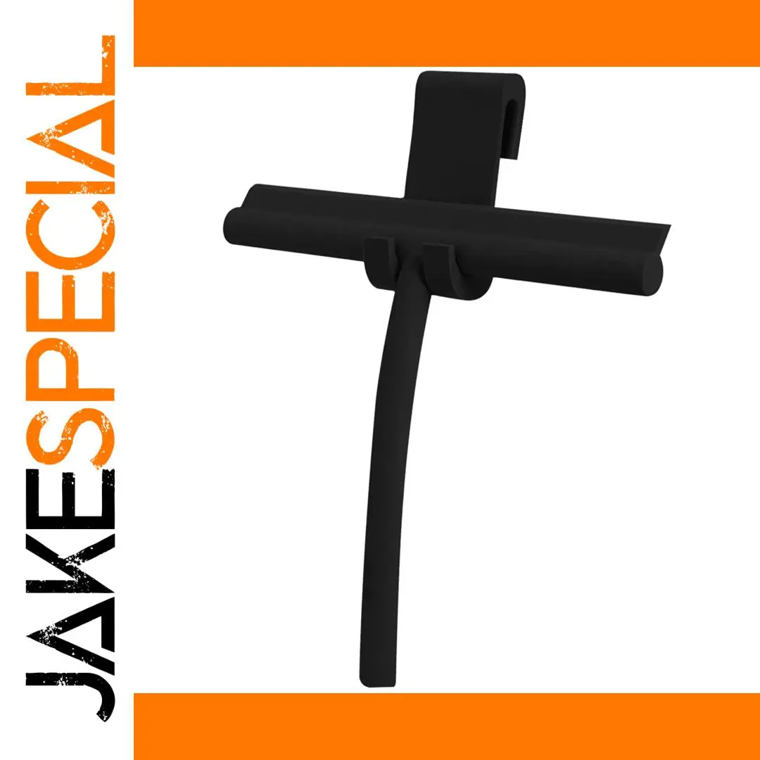 Shower Squeegee with Silicone Holder for Glass 1 Shower Squeegee with Silicone Holder for Glass