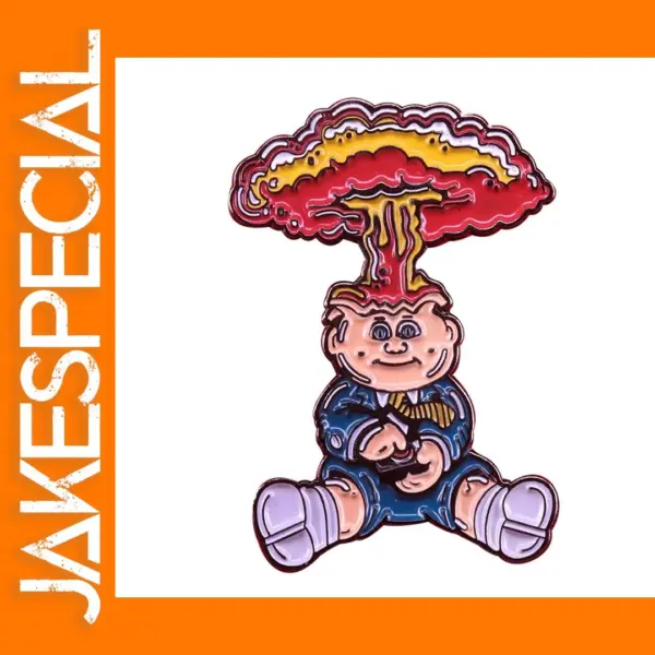 Garbage Pail Kids Adam Bomb Enamel Pin