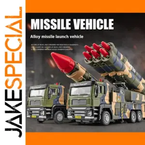 18cm Alloy Missile Launcher Toy Model