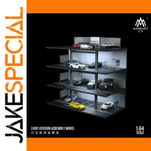 TimeMicro/MoreArt 1:64 Steel Frame Garage Scene
