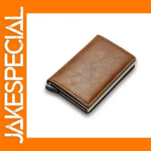 Men's PU Carbon Fiber Anti-theft Wallet
