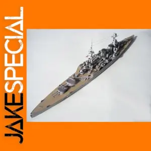 British Battleship Hood 3D Paper Model Kit