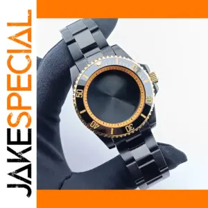 GMT Golden Black Watch Case for NH Series Models