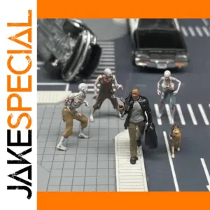 1:64 Scale Smith Action Figures and Dog Set