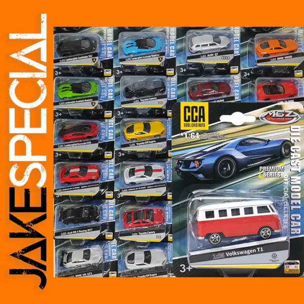 1:64 Volkswagen Audi Diecast Car Model