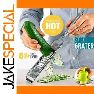 Stainless Steel Grater Set for Kitchen Use