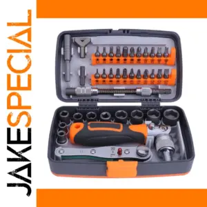38 in 1 Ratchet Screwdriver and Socket Set
