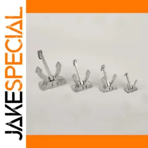 Alloy Simulation Spek Anchor for RC Boats